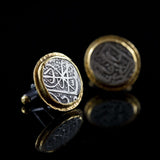 Mughal Coin & Gold Cufflinks