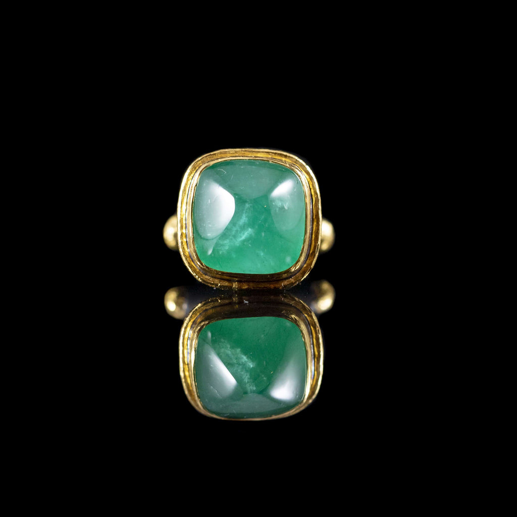 Emerald & Gold Cufflinks II