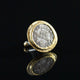 George V Silver Coin & Gold Cufflinks III