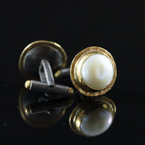 Pearl & Gold Cufflinks II