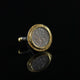 George V Silver Coin & Gold Cufflinks VI