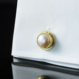 Pearl & Gold Cufflinks I